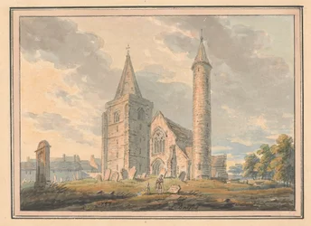 Brechin Cathedral und Rundturm, Forfarshire, Schottland