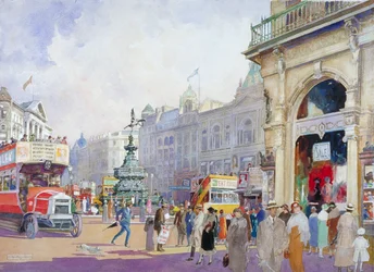 Piccadilly Circus, 1920