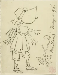 Mädchen mit Haube