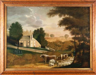 Das Grab von William Penn, 1848