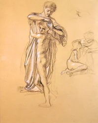 Studie für Idle Fears (I), 1893