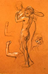 Studie für Idle Fears (II), 1893
