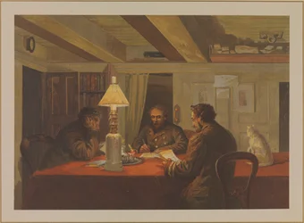 Polarskizzen: Winterquartiere im Inneren der HMS 