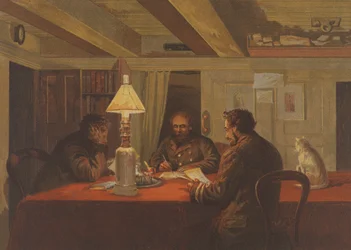 Polarskizzen, Winterquartiere im Inneren der HMS 