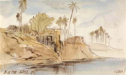 Zwischen Ibreem und Wady Halfeh, 15:15 Uhr, 2. Februar 1867