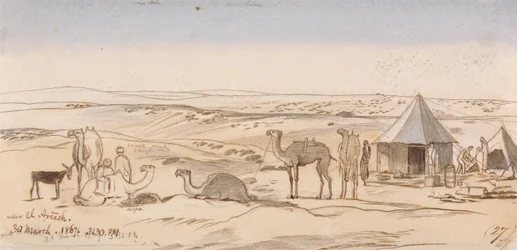 In der Nähe von El Areesh, 15:30 Uhr, 30. März 1867