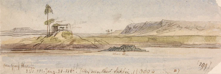 In der Nähe von Garf Hossayn, 31. Januar 1867, 15:40 Uhr