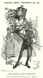 William Ballantine, englischer Serjeant-at-Law (Karikatur)