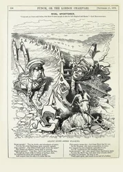 Rivalisierende Sportler. Ich sage jetzt, wie ich es schon früher gesagt habe, dass es genug Platz gibt..., 1878