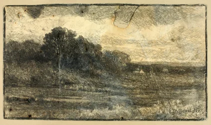 Landschaft mit Bäumen