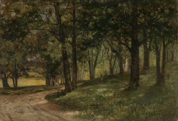 Ohne Titel (Landschaft mit Bäumen)