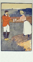 September, Detail aus dem Golfkalender 1931, veröffentlicht 1931