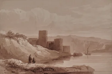 Landschaft mit Fluss