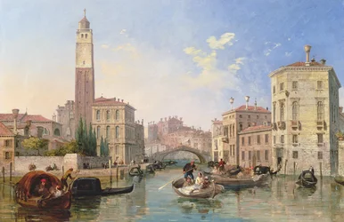 Canal Grande: San Geremia und der Eingang zum Canneregio