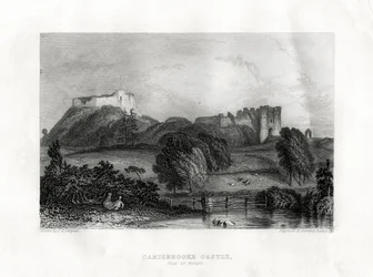 Carisbrooke Castle, Newport, Isle of Wight, 1860
