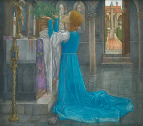 Isabella und der Basilikumtopf