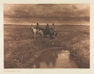 Portfolio VI, Platte 209: Die drei Häuptlinge - Piegan