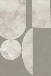 Gedämpftes Geometrisches Abstrakt