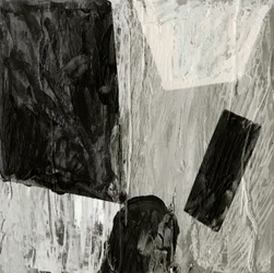 Texturiertes Abstrakt Monochrom