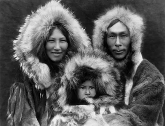 Eine Familiengruppe, Noatak, ca. 1929