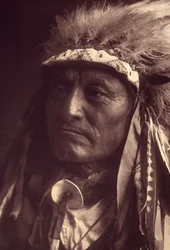 Crazy Thunder, ein Sioux Teton (Oglala)