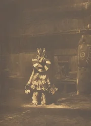Maskierter Tänzer - Cowichan, 1912