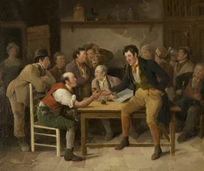 Wirtshausszene, ca. 1820