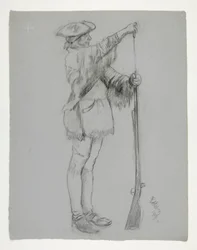 Figurenstudie für