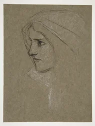 Kopf von Cordelia, aus König Lear