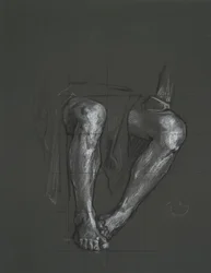 Studie für Figur in Der Geist des Vulkan, Genius der Arbeiter in Eisen und Stahl, Kapitolrotunde, Harrisburg, Pennsylvania