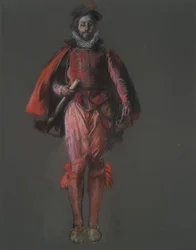 Studie für die Figur von Sir Walter Raleigh