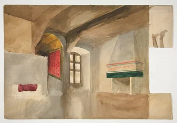 Studie eines Innenraums