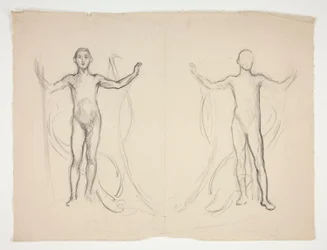 Studie von zwei Flammenwerfern