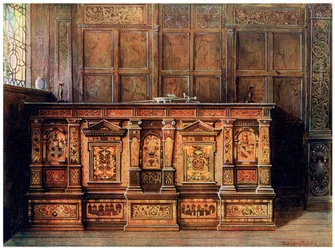 Intarsien-Munimentenkiste, 1910