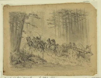 Ein stürmischer Marsch--(Artillerie)--Spotsylvania Court House