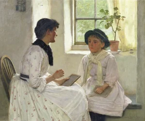 Die Lektion, 1889