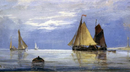 Skizze für eine Meereslandschaft