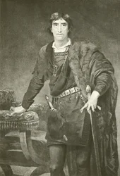 Mr. Henry Irving als Hamlet (Gravur)