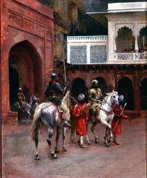 Indischer Prinz, Palast von Agra
