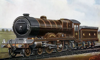 Über die vierte Brücke: Die Aberdonian "Atlantic"-Lokomotive für die North British Railway