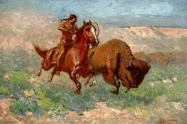 Ein junger Arapaho
