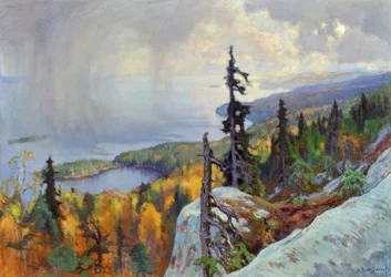 Landschaft vom Koli, 1930
