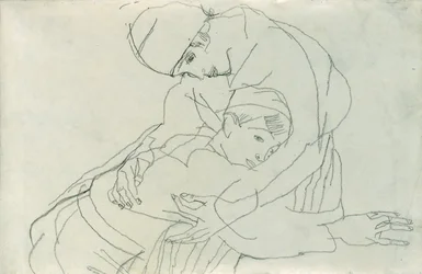 Umarmung, 1914