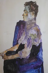 Porträt von Anton Peschka, 1911