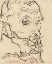 Porträt von Franz Hauer, 1914