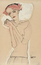Porträt einer Frau, 1910