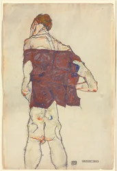 Stehender Mann