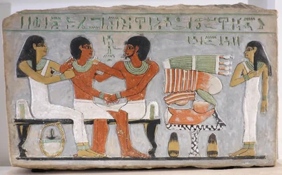 Stele von Amenemhat und seiner Familie