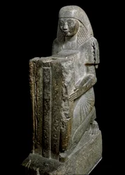 Ägyptische Antike: Ptahmose, Aufseher des Pharaos Amenhotep III, 18. Dynastie. Florenz, Museo Archeologico