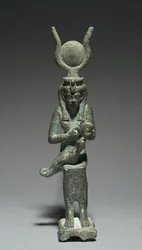 Statuette von Isis und Horus, 664-30 v. Chr.